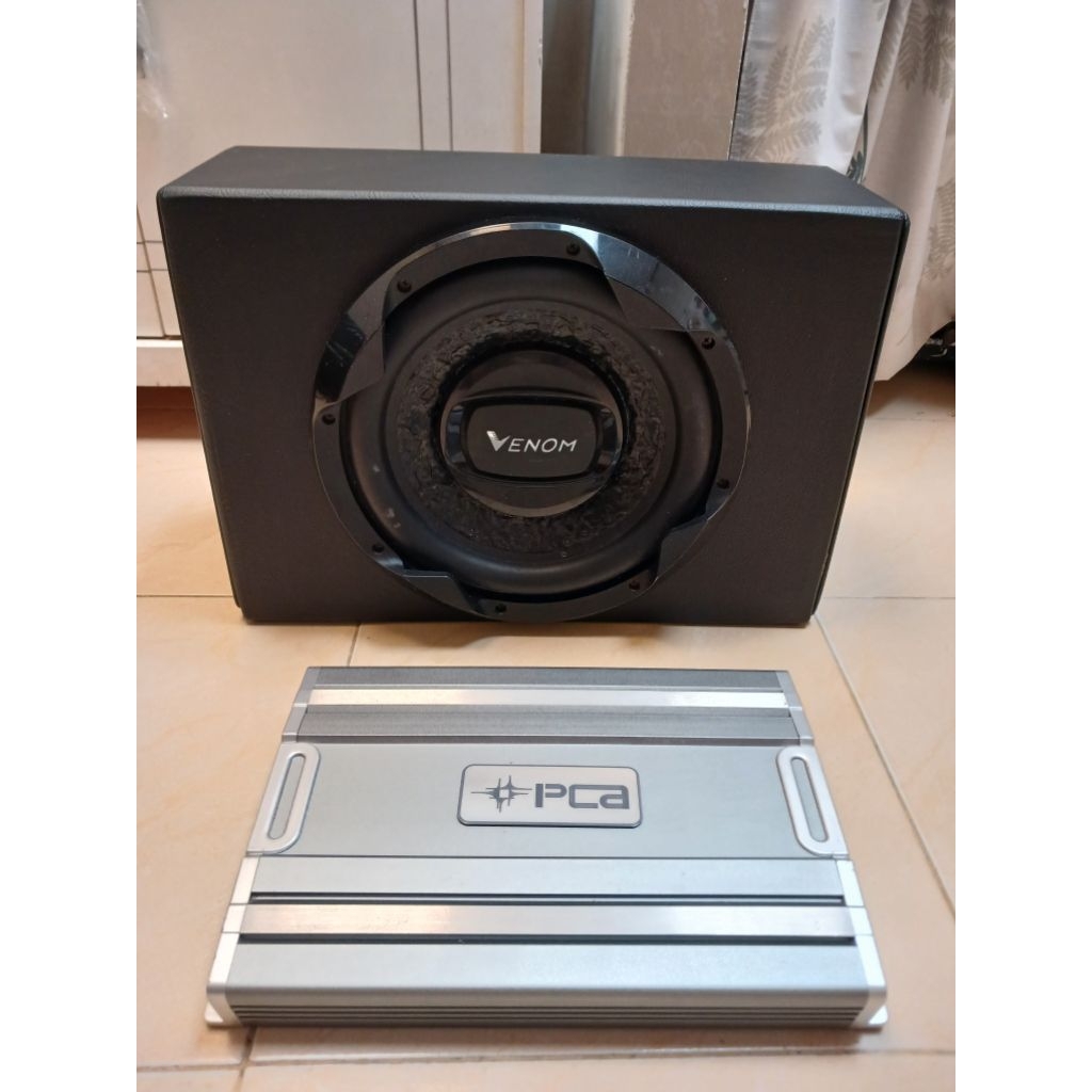 Paket copotan Power 4ch PCA subwoofer Venom Turbo 12 inch