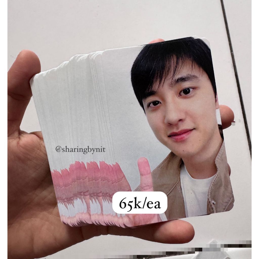 READY STOCK D.O. KYUNGSOO photocard official