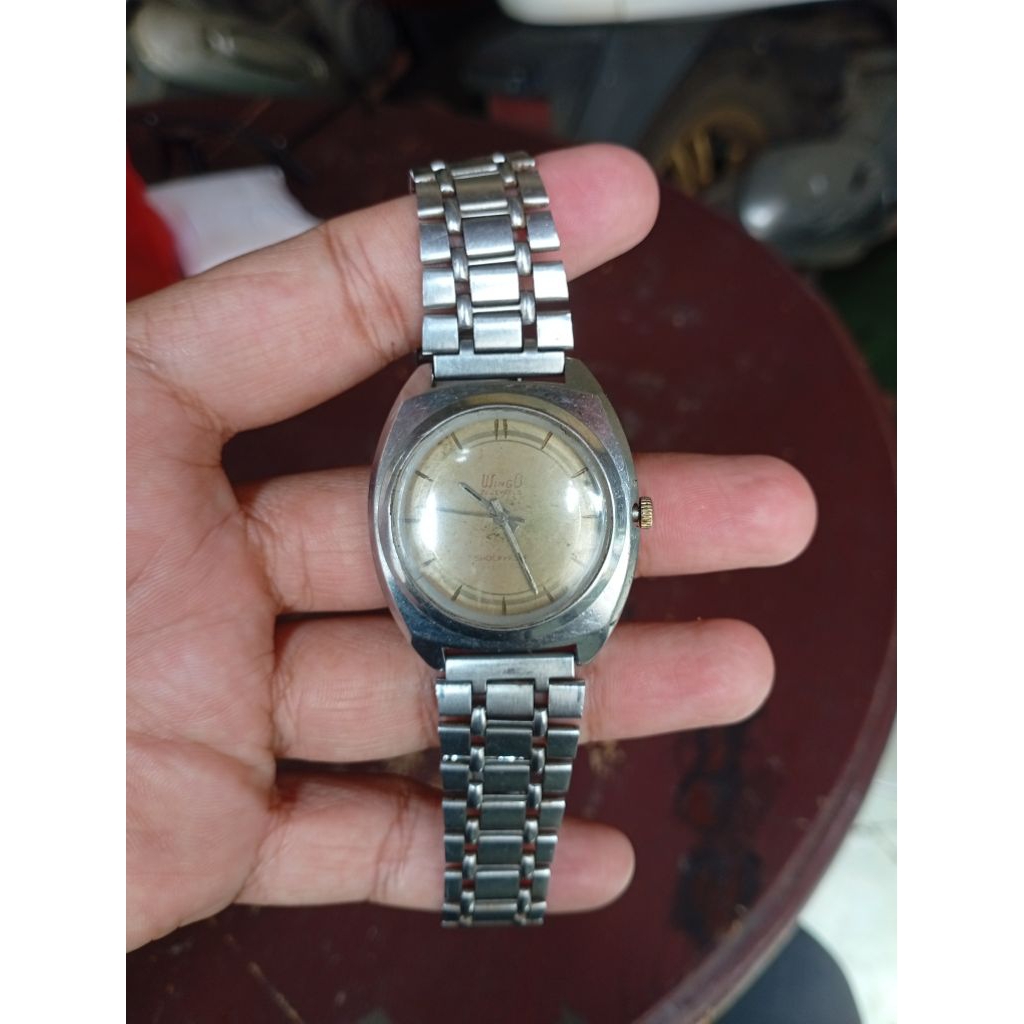 jam tangan wingo Second matic vintage
