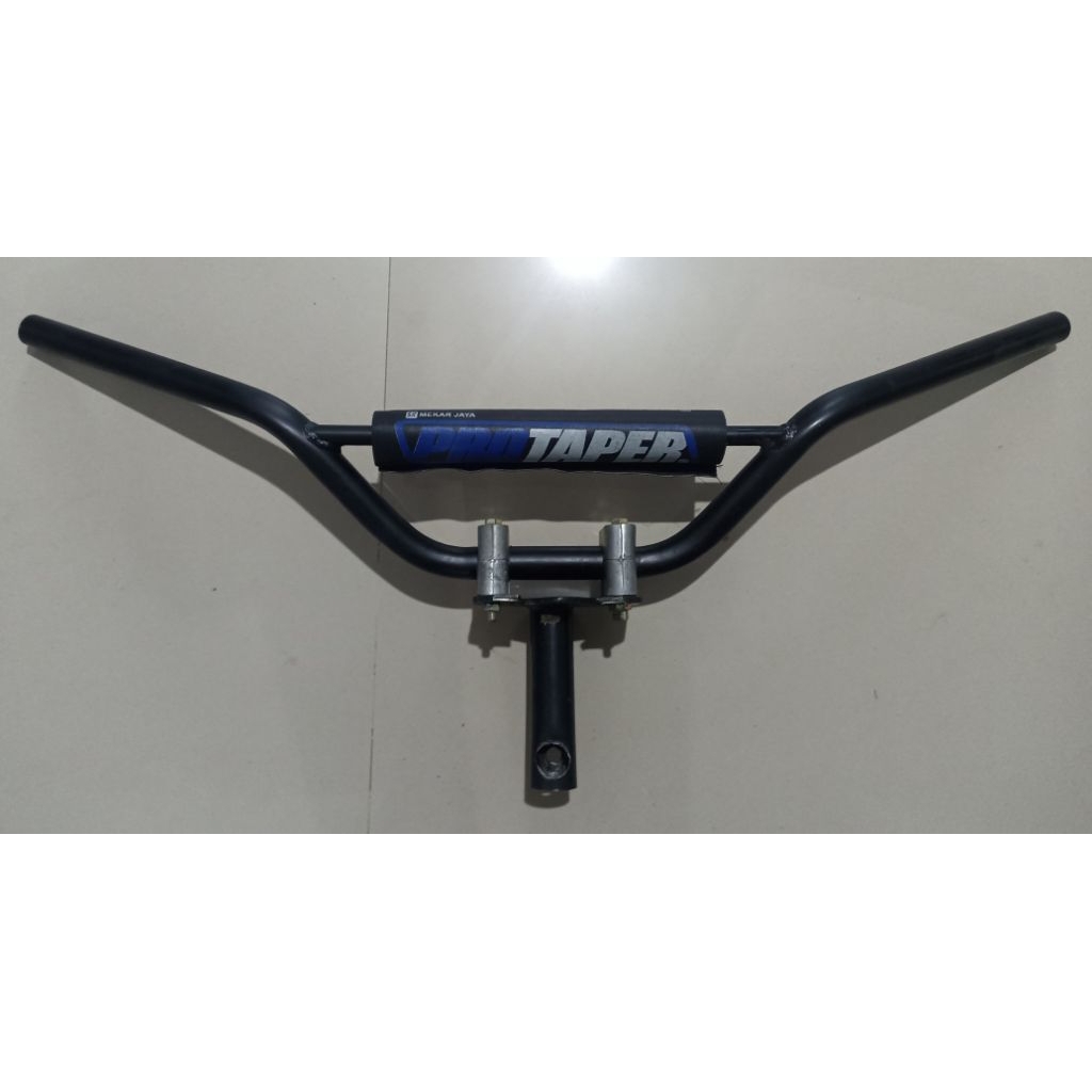 stang trail Honda Vario, Beat, Scoopy, Spacy, Revo, Supra. hitam+dudukan/adaftor