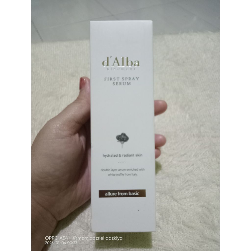 Spray serum d'Alba
