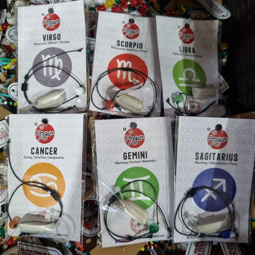 GELANG ZODIAK JOGER. GELANG JOGER OLEH OLEH BALI