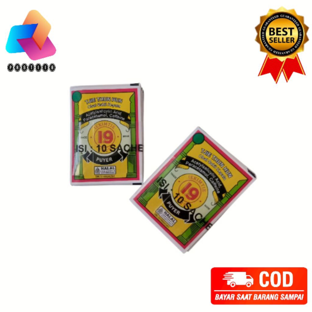 Paracetamol Puyer cap 19 serbuk Obat untuk mengatasi sakit kepala dan sakit gigi