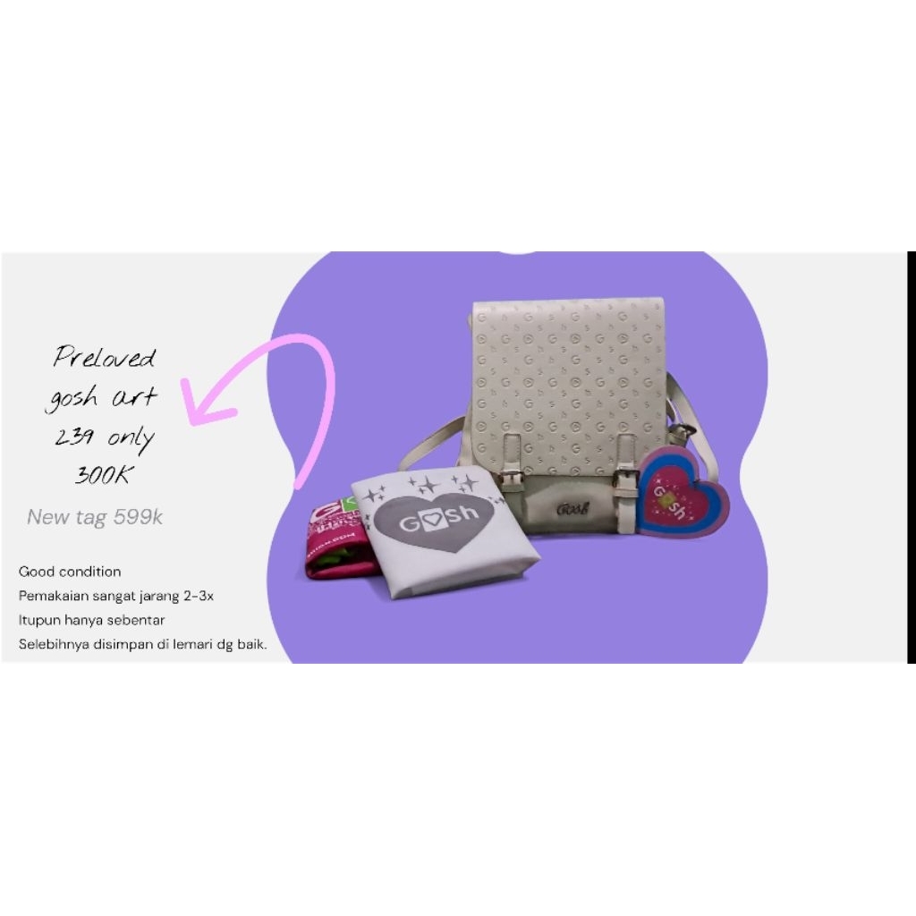 PRELOVED RANSEL GOSH ART 239