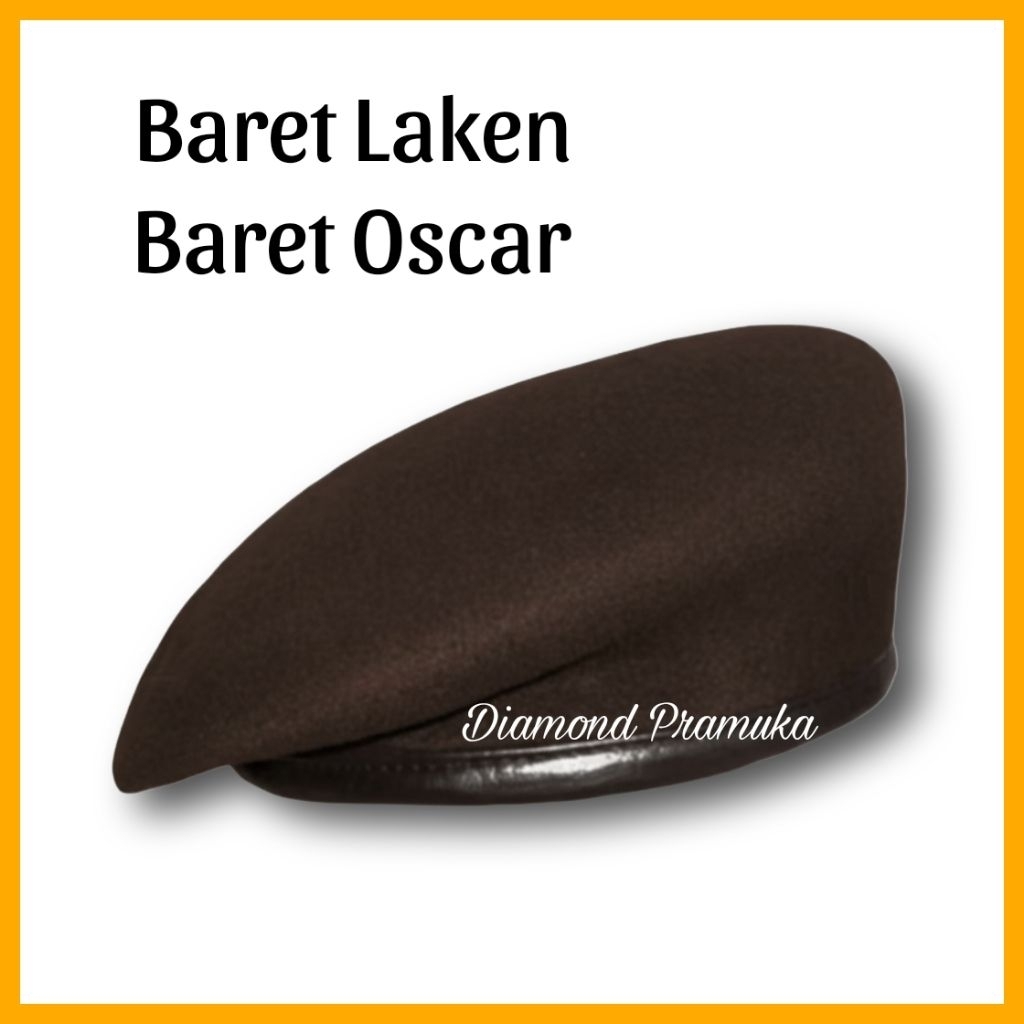 Topi Baret Pramuka Pria Topi Baret laken tebal baret oscar Baret Pramuka Penggalang Penegak Topi bar