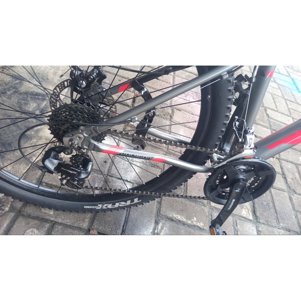 sepeda mtb polygon spark two aloy 27'5 3×8s