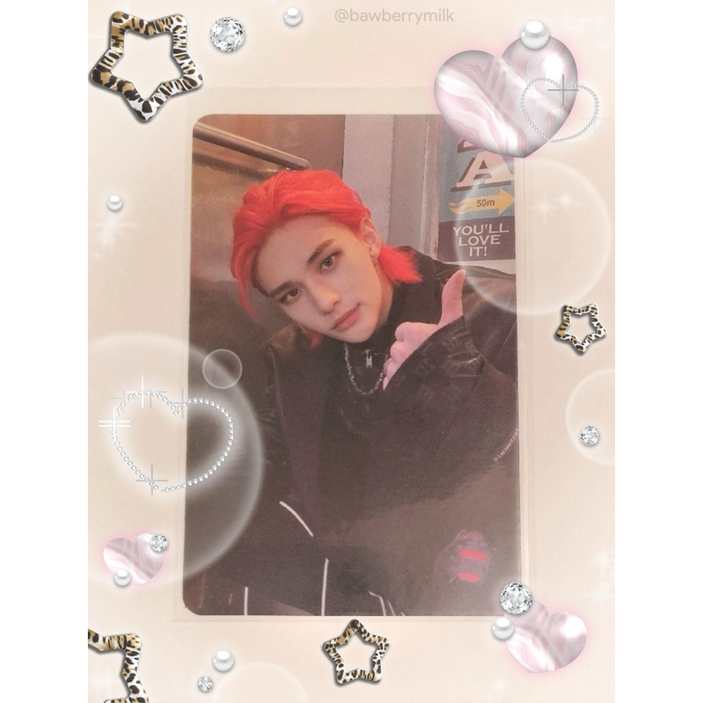 [READY STOCK] Hyunjin stray kids official photocard aladdin oddinary