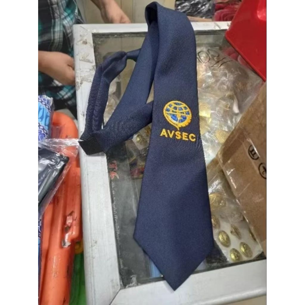 Dasi logo Bordir AVSEC