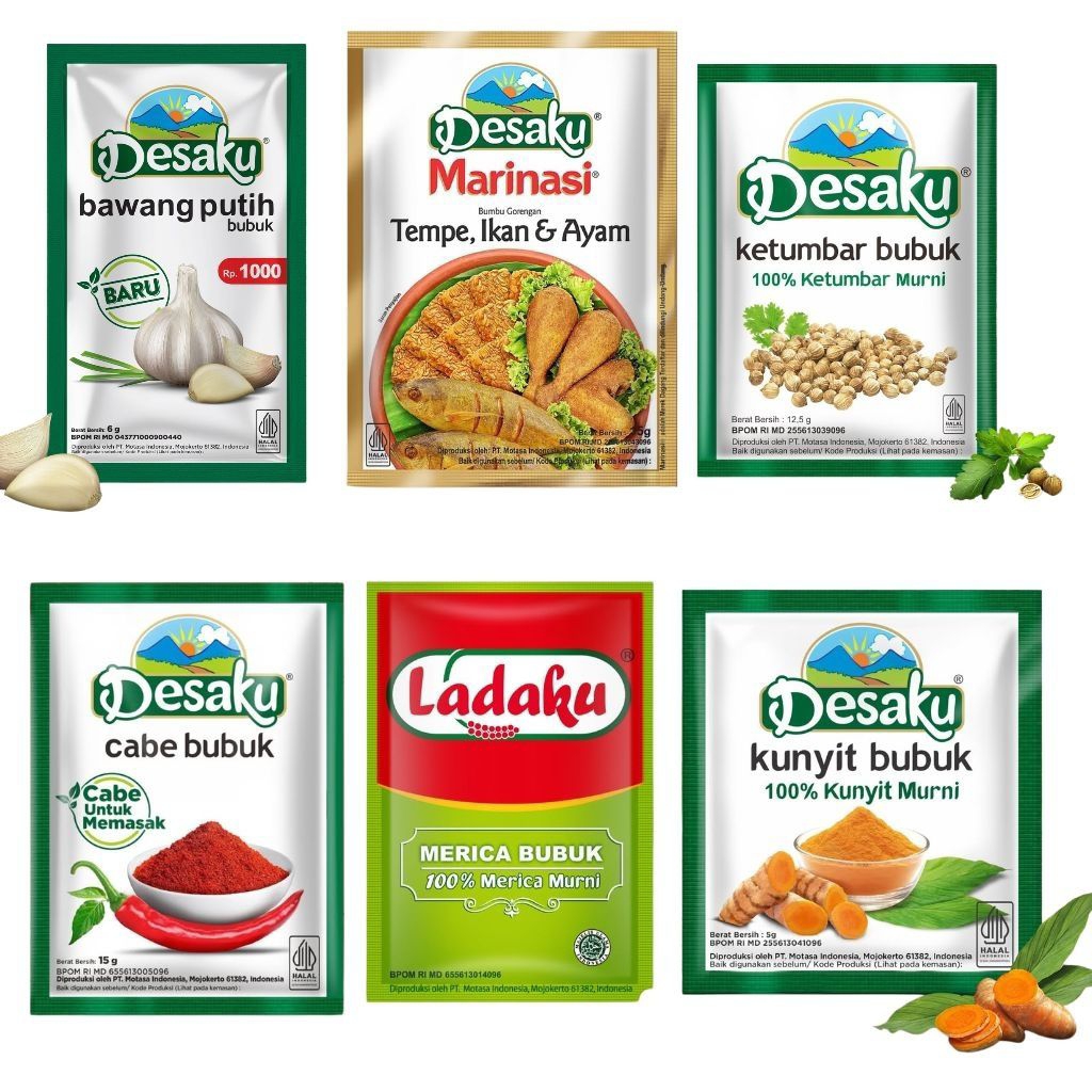 12PCS-Desaku Bumbu Marinasi 15g
