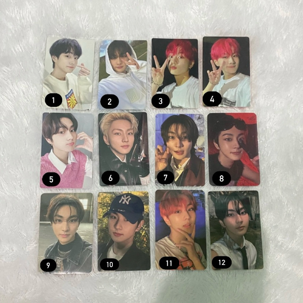 [Official] Photocard Enhypen | AAB Jungwon | Hoodie Qingdao Desire Guggu Midnight Dimenssion Sunjae 