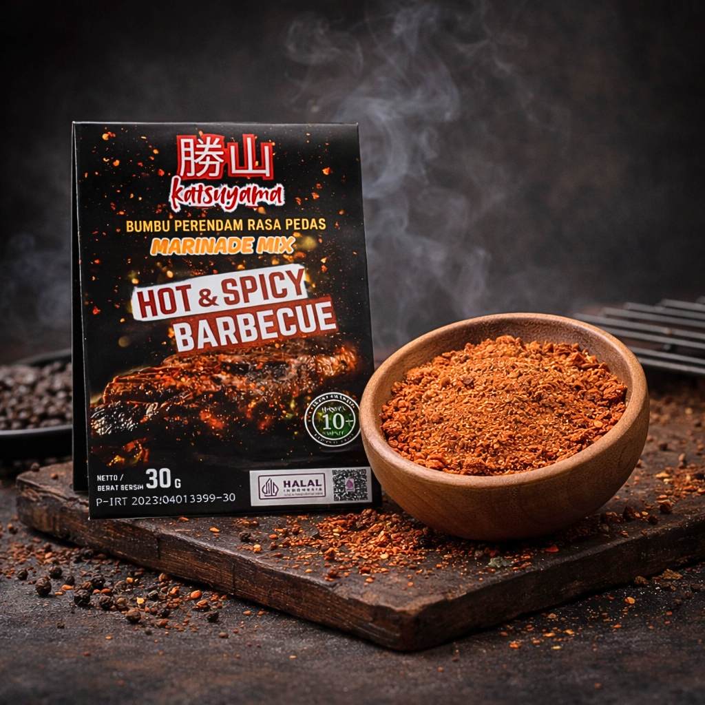 Bumbu Hot and Spicy  | Grill & Panggang Seasoning untuk Daging  | BBQ Ayam Bakar Aromatic