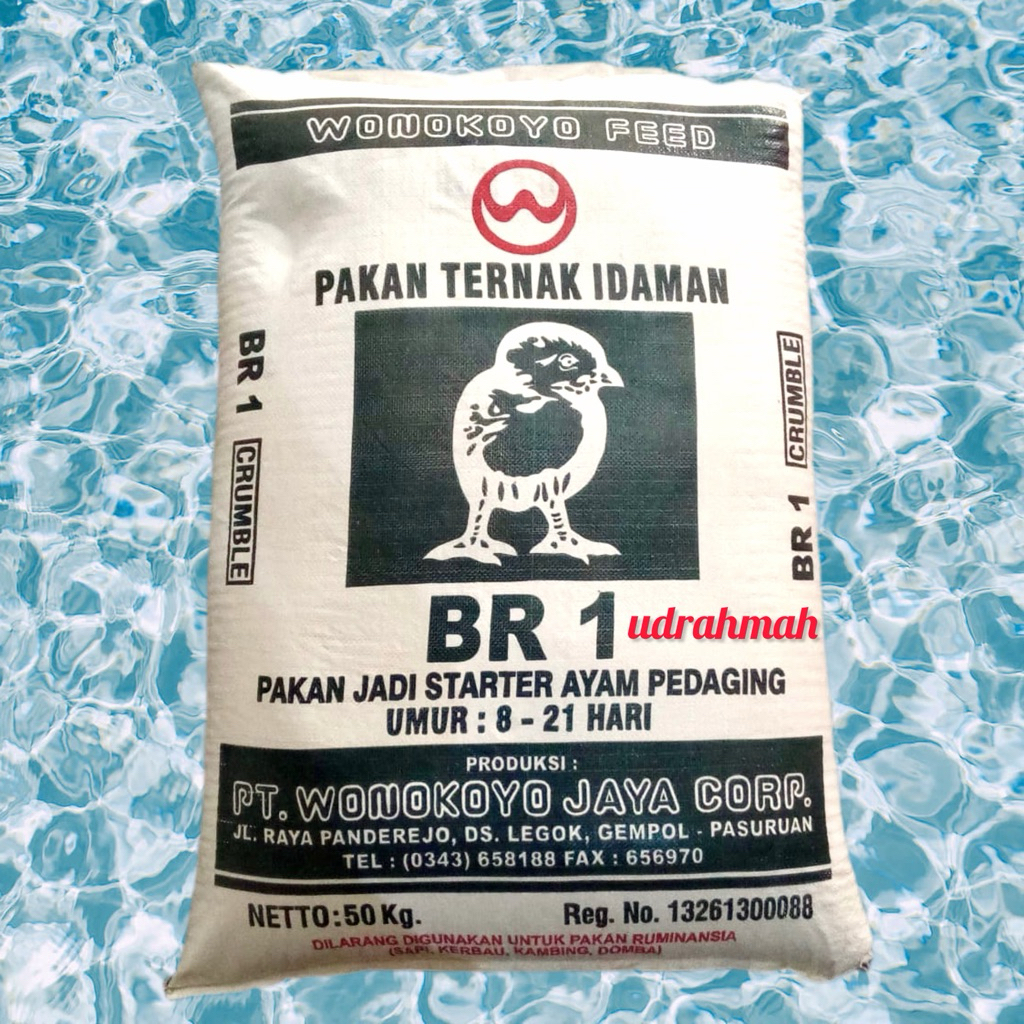 pakan ayam br1 kemasan sak 50 kg