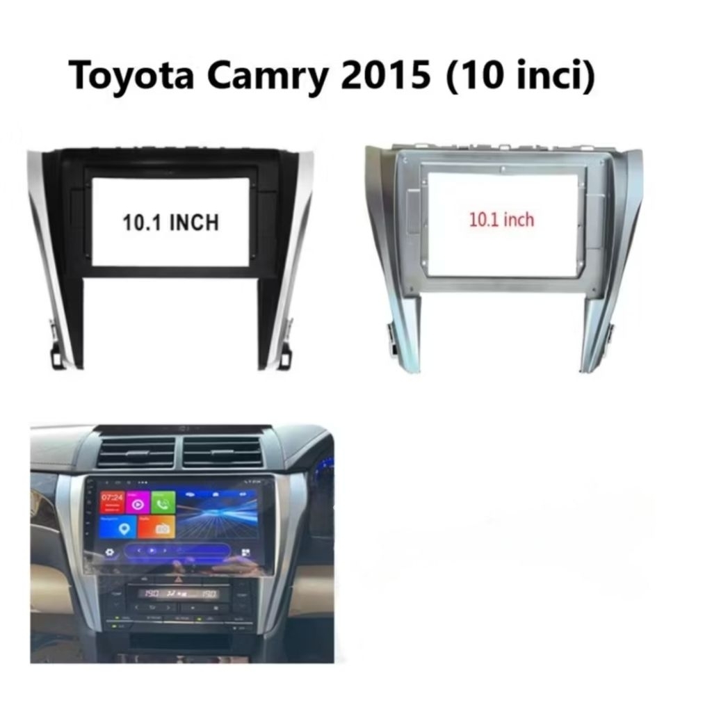 Frame Android 10" Toyota Camry 2015
