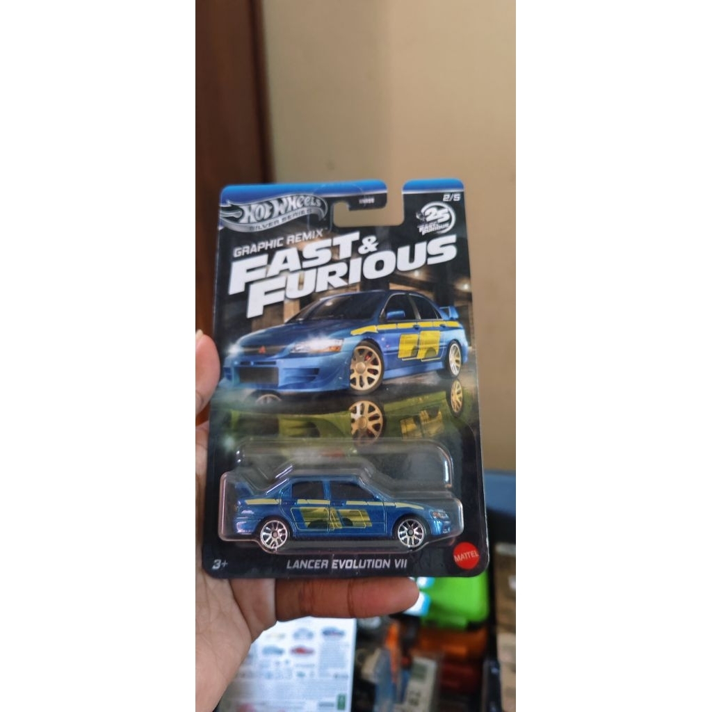 Hotwheels fast and furious Mitsubishi lancer evolution