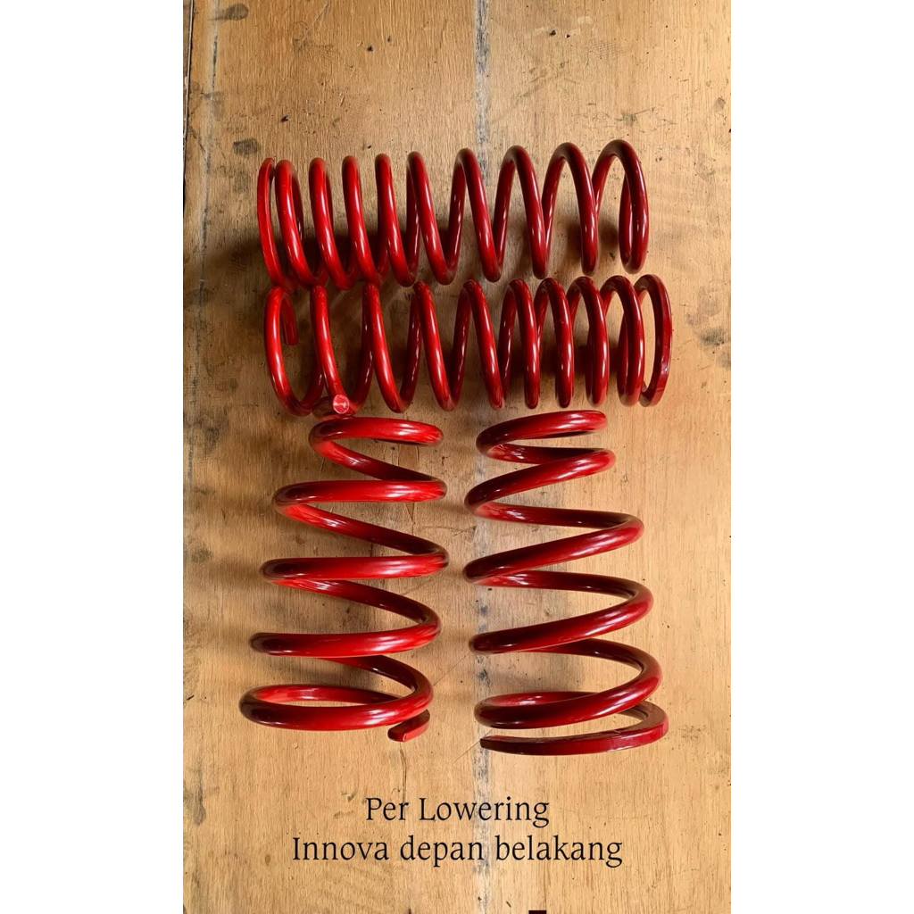 Lowering kit / per innova depan belakang