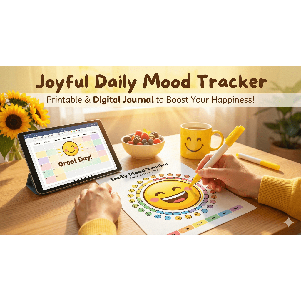Mood Tracker Harian | Buat Harimu Menyenangkan