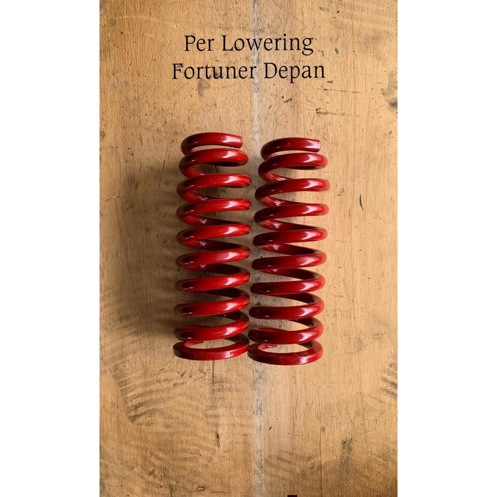 lowering kit/ per fortuner depan
