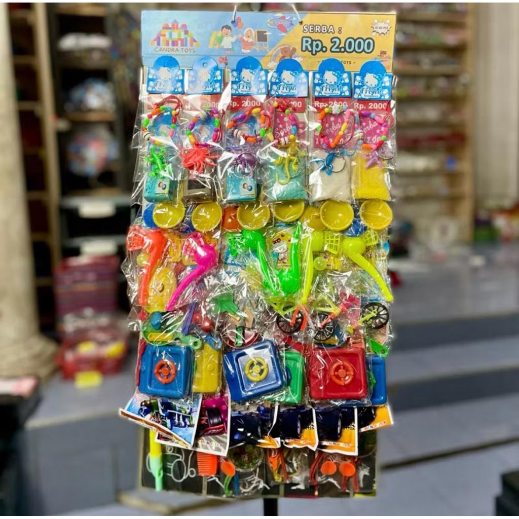 60 PCS MAINAN RENTENG SIAP JUAL