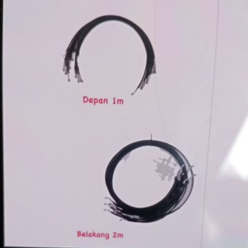 KABEL REM CAKRAM SEPEDA LISTRIK DEPAN 1M & BELAKANG 2M