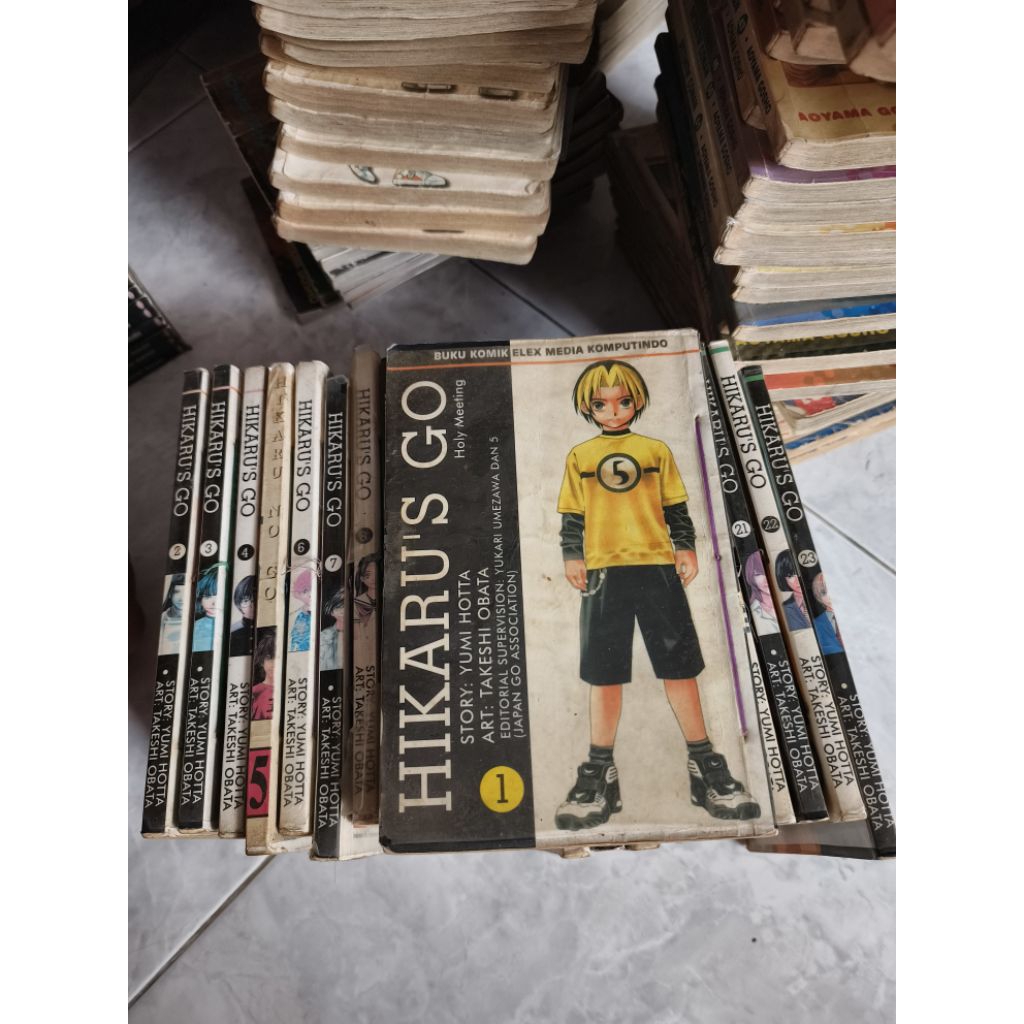 HIKARU NO GO VOL 1 SD 23 END | TAKESHI OBATA | ELEX | EKS RENTAL KOMIK | MANGA