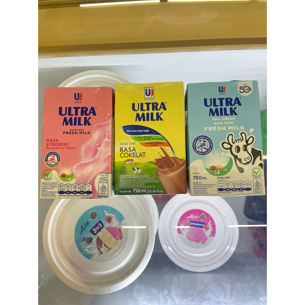 Ultra milk fresh milk 750ml