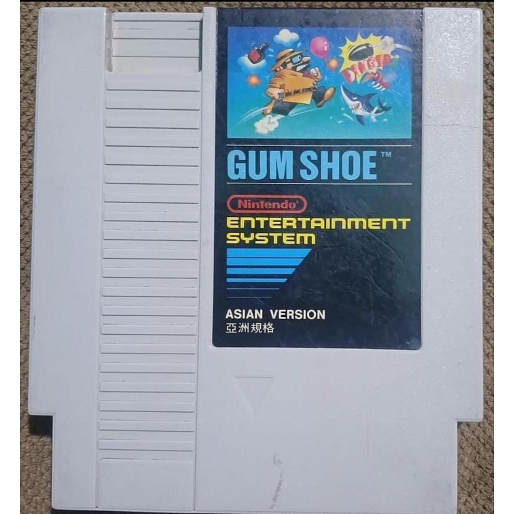KASET NES GUM SHOE ORIGINAL
