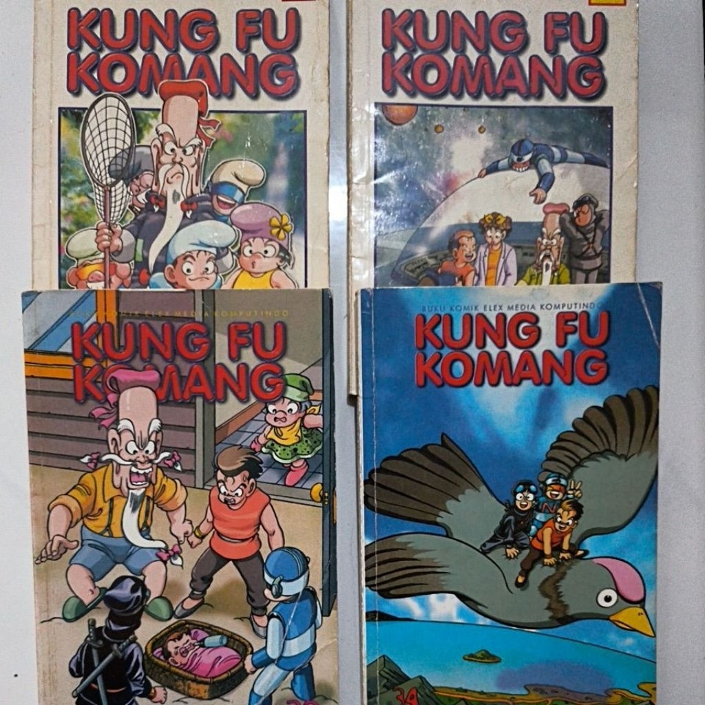 komik kungfu komang bekas