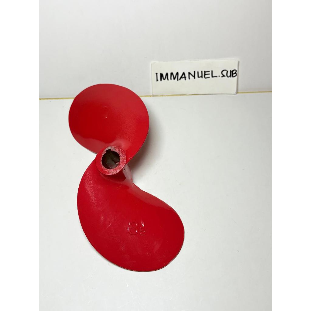 PROPELLER 2 DAUN KIPAS PERAHU BALING PERAHU 8.5 INCH GX270 GX390 GX460