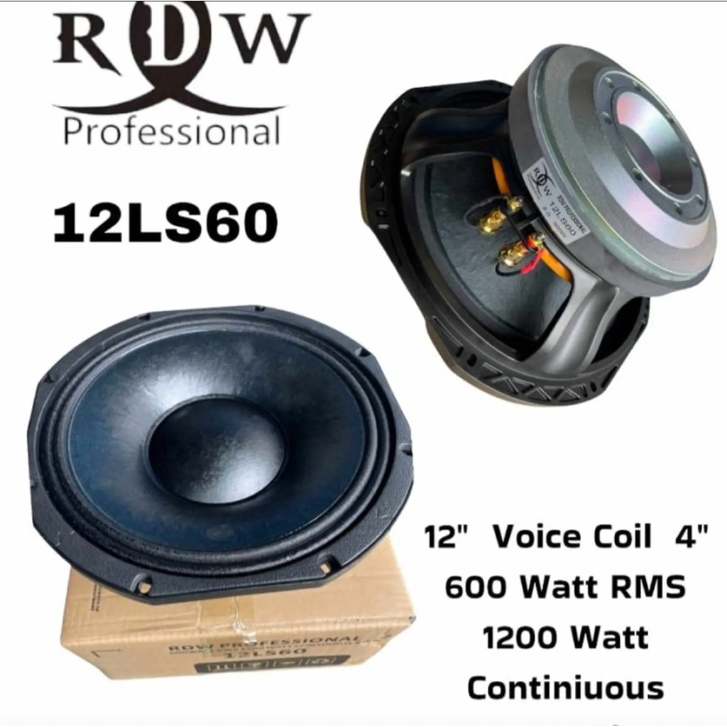 Speaker komponen 12LS60 / 12LS60 RDW professional