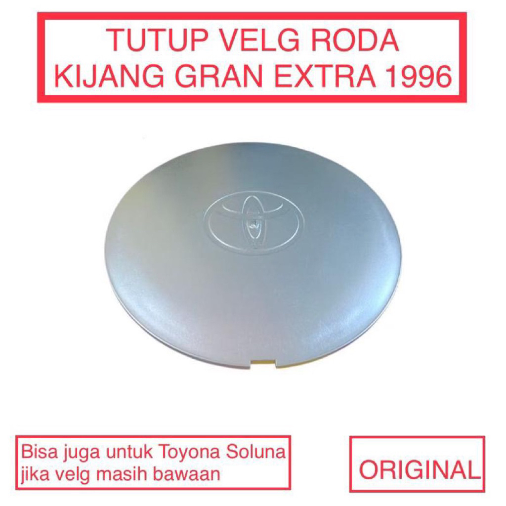 Tutup velg roda kijang grand extra 1996 Pelindung Velg roda kijang extra grand tahun 1996 doop roda 