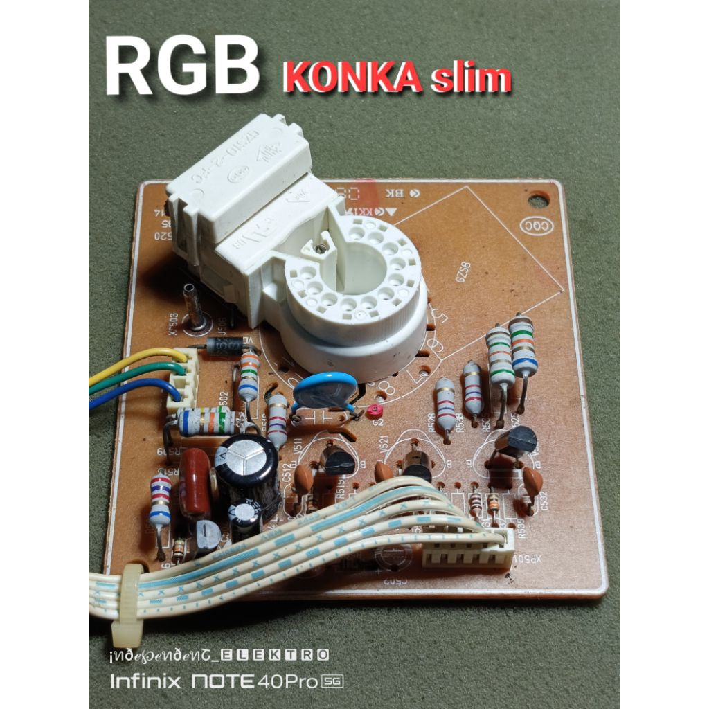 RGB Tv konka slim 21inchi   RGB tv konka   Kit RGB Tv