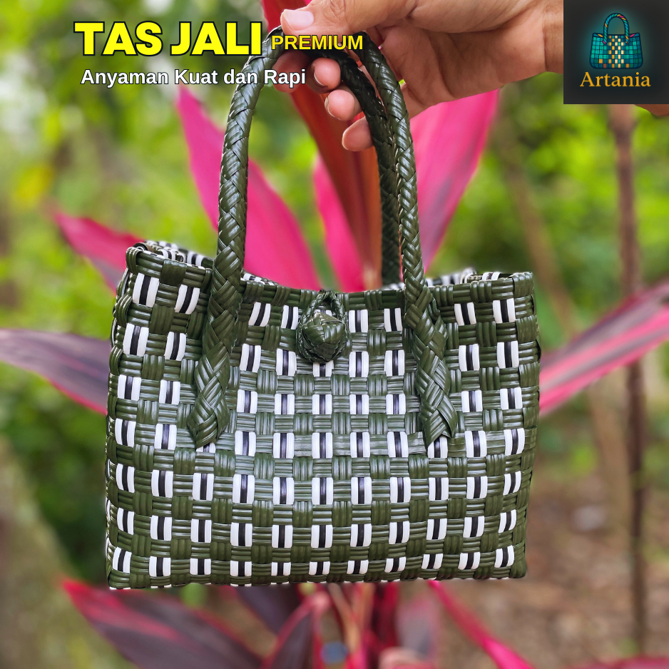 Premium | Tas Anyaman Jali | Tas Selempang /Tas Selempang & Bahu Wanita