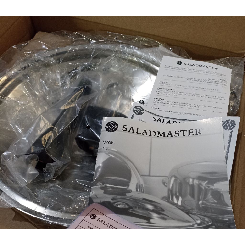 Saladmaster wok 5 QT.  [NEW] [BUKAN Preloved]