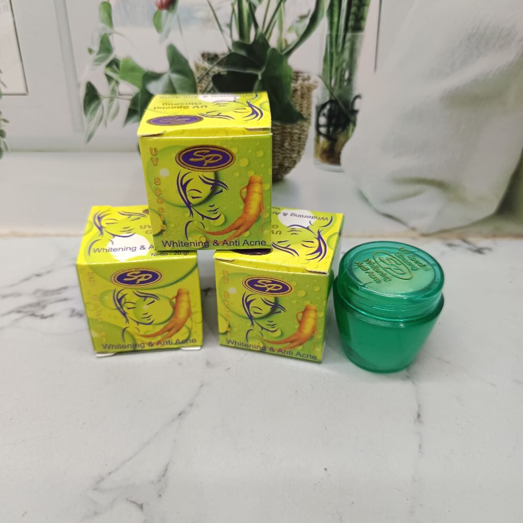 3pcs Cream Sp Ginseng Original Perawatan Wajah