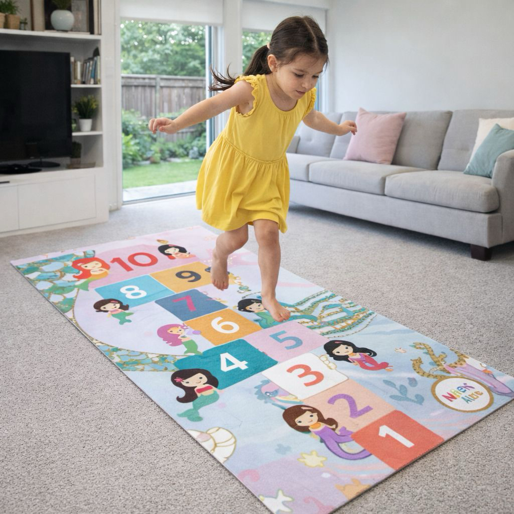 Neenkids Mainan Puzzle Edukasi Anak Paud Activity Play Belajar Engklek Modern