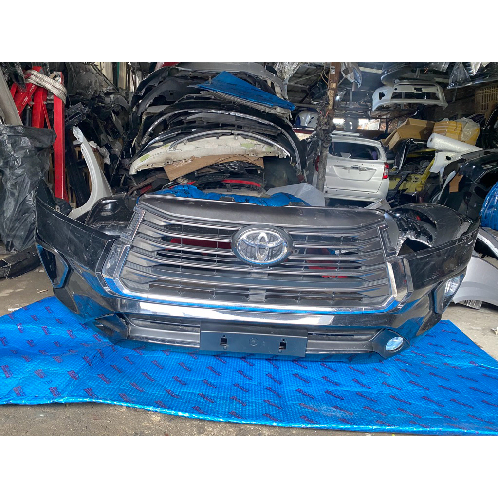 Bumper depan innova reborn facelift second original fulset