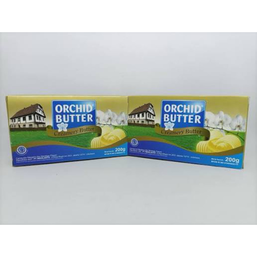 orchid butter unsalted 200gr