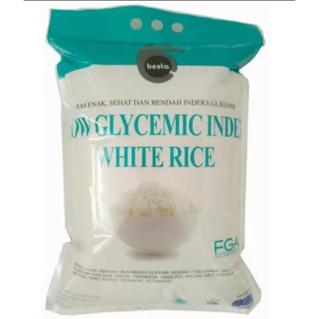 BESTA LOW GLYCEMIC INDEX White Rice Diabetes 5Kg