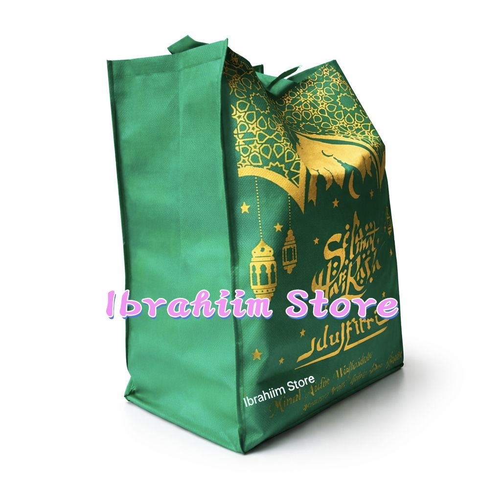 (ISI 12PCS) TERMURAH TERLARIS TAS PARSEL LEBARAN IDUL FITRI BESAR DAN TEBAL UKURAN 30x40x15 cm / TAS