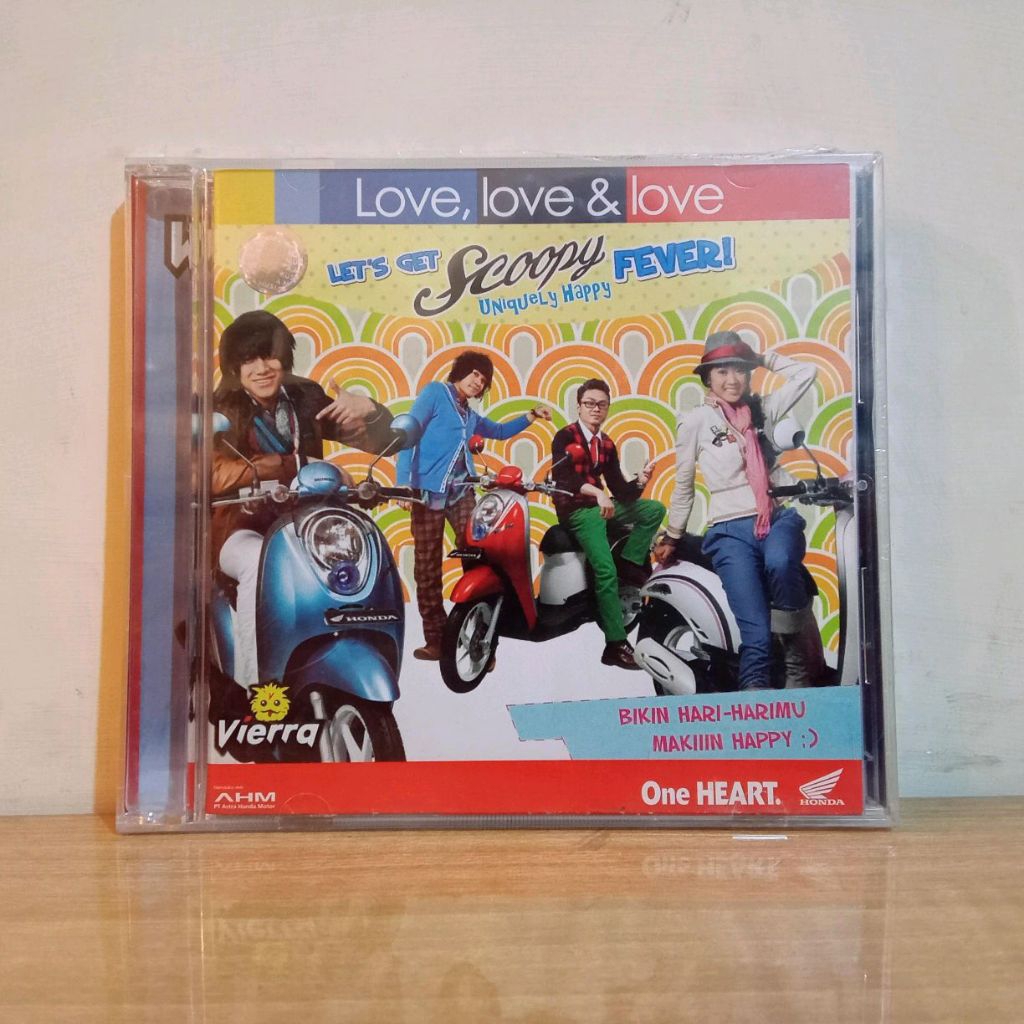 Cd Vierra Love Love Love open segel