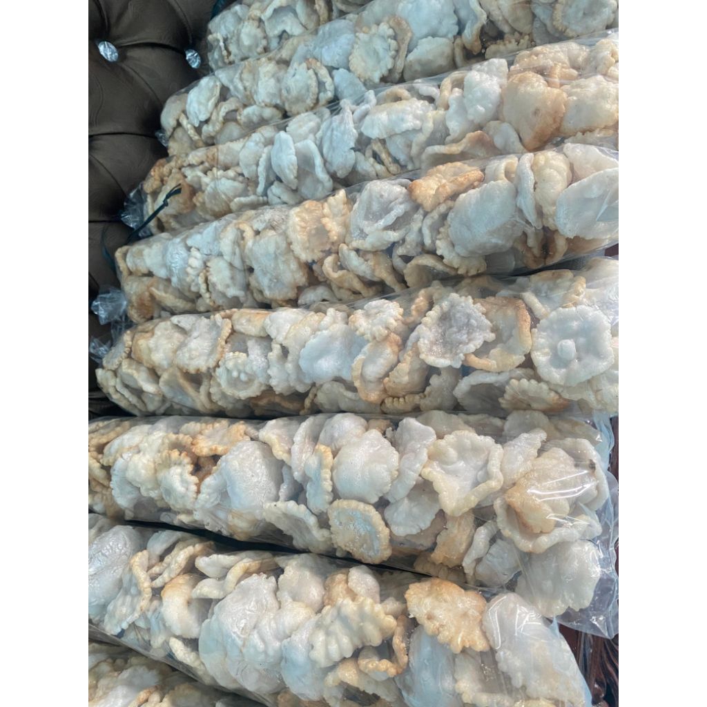 KEMPLANG TUNU MINI ISI 100 KEPING free sambel tumis sachet