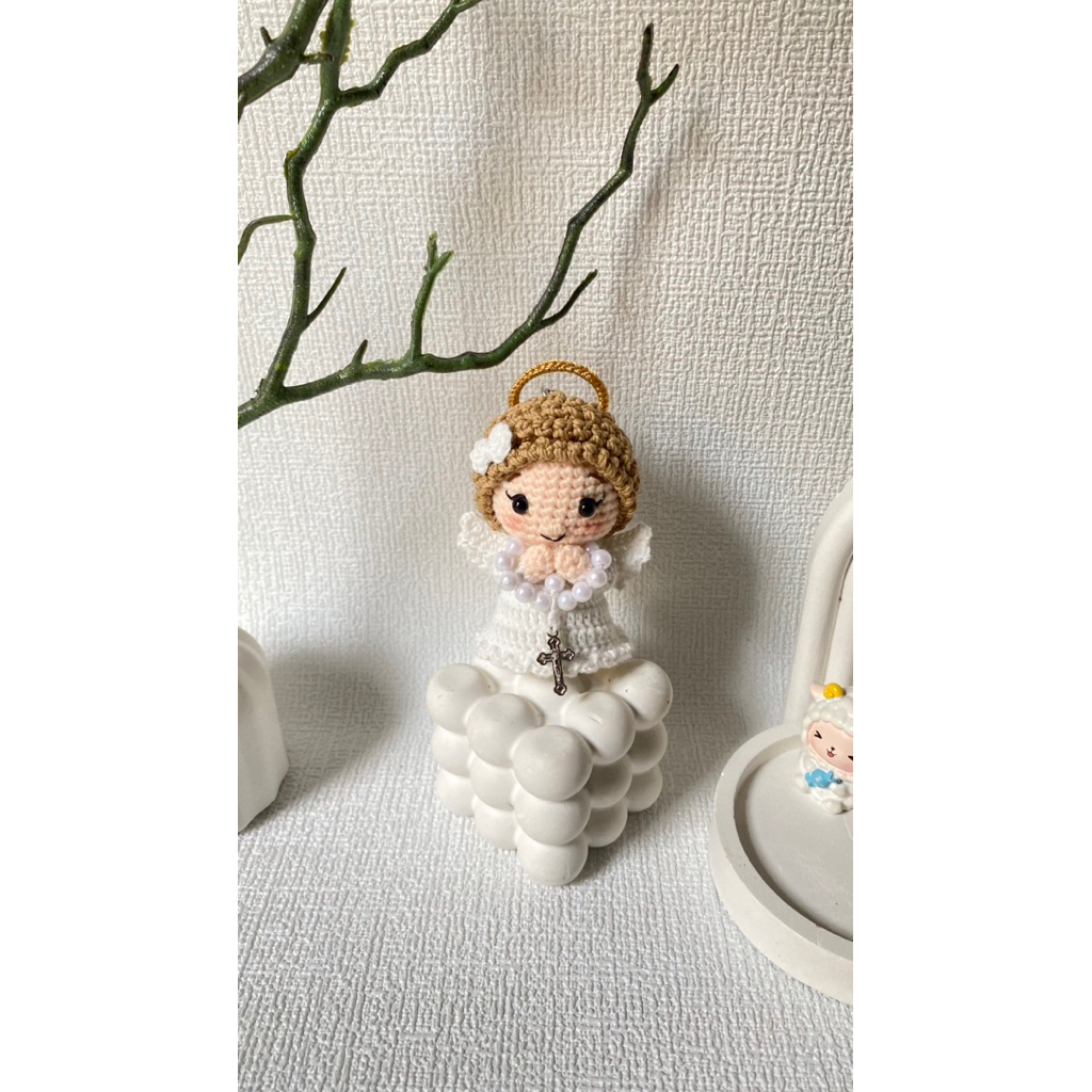 Amigurumi Rosario/ Amigurumi Angel/ Angel doll
