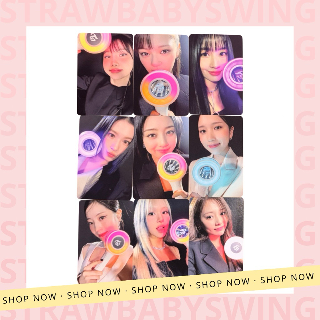 TAKE ALL PC TWICE Candybong Infinity Withmuu POB Photocard