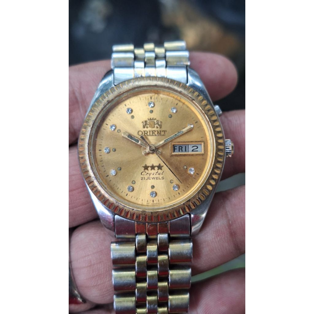 Jam Tangan Orient 3 Star Crystal