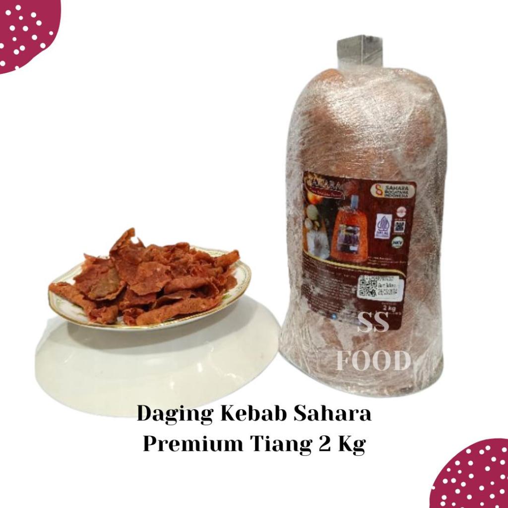 Daging Kebab Sahara Premium Tiang 2Kg / Daging Isian Kebab