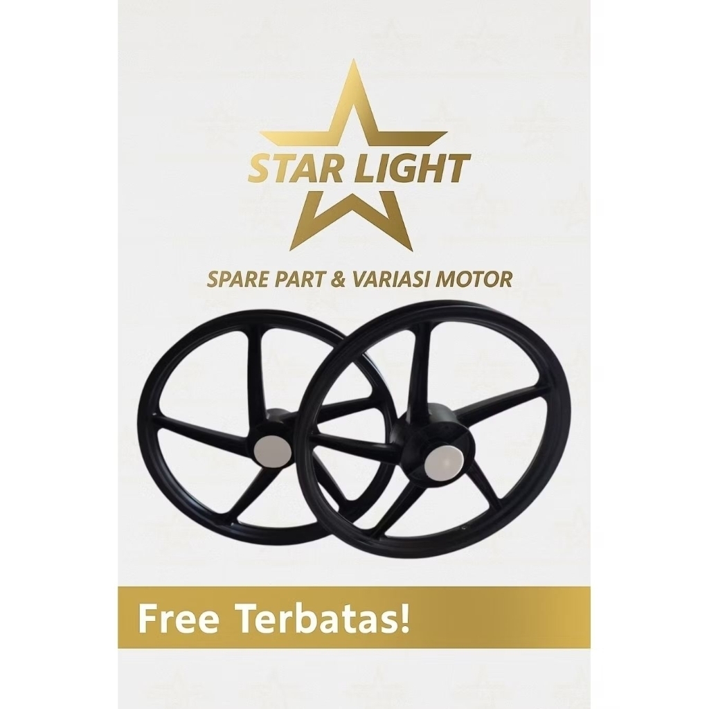 VELG RACING DEPAN +BELAKANG MOTOR HONDA REVO OLD SUPRA FIT NEW