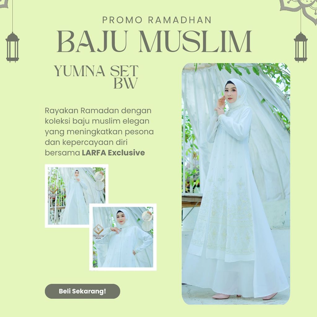 LARFA Exclusive Yumna Set – Gamis Seragam Pesta Pernikahan Keluarga Elegan Busui Friendly (M–XXXL)