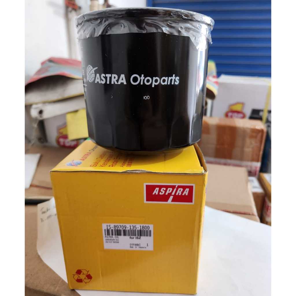 Filter Oli Aspira ELF PS135 / NKR66 / NKR71 / GIGA – Original, Tahan Tekanan & Perlindungan Mesin Di