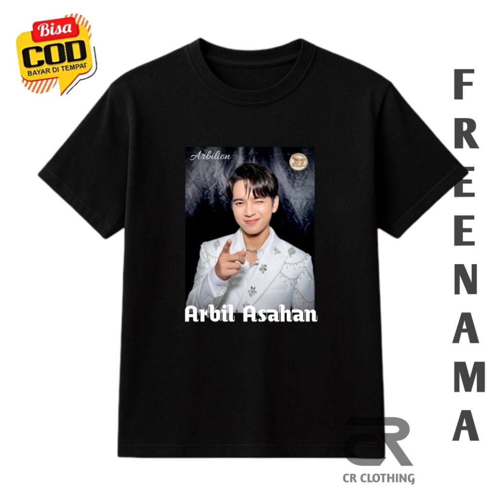 Kaos Dewasa ARBIL ASAHAN DANGDUT ACADEMY D7 PLAT E