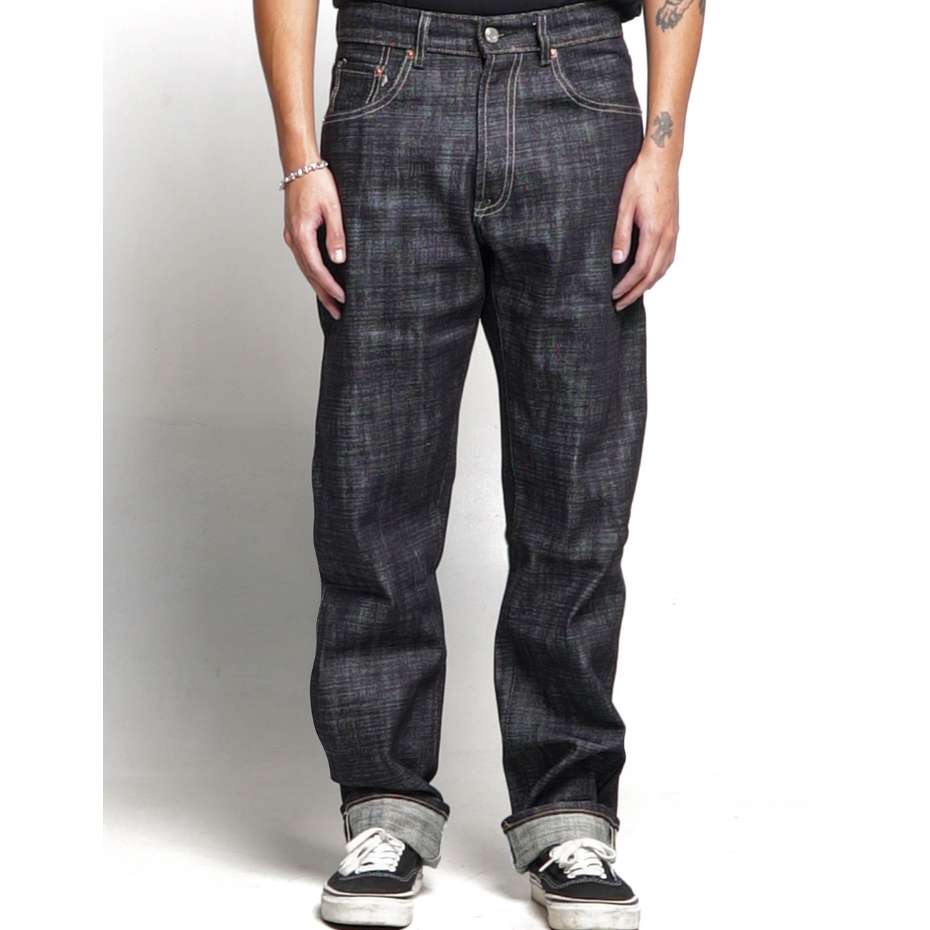 Pot Meets Pop - Pmp Denim (Relaxed Tapered) Og Kush Selvedge Indigo - Celana Jeans Panjang - 13oz